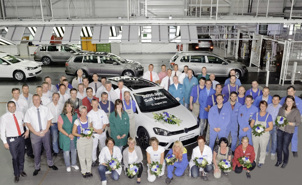 Volkswagen wyprodukował dwa miliony Golfów Variantów
