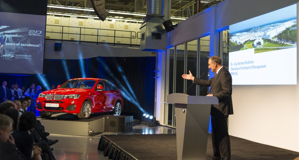 BMW rozbudowuje swoją amerykańską fabrykę w Karolinie Południowej