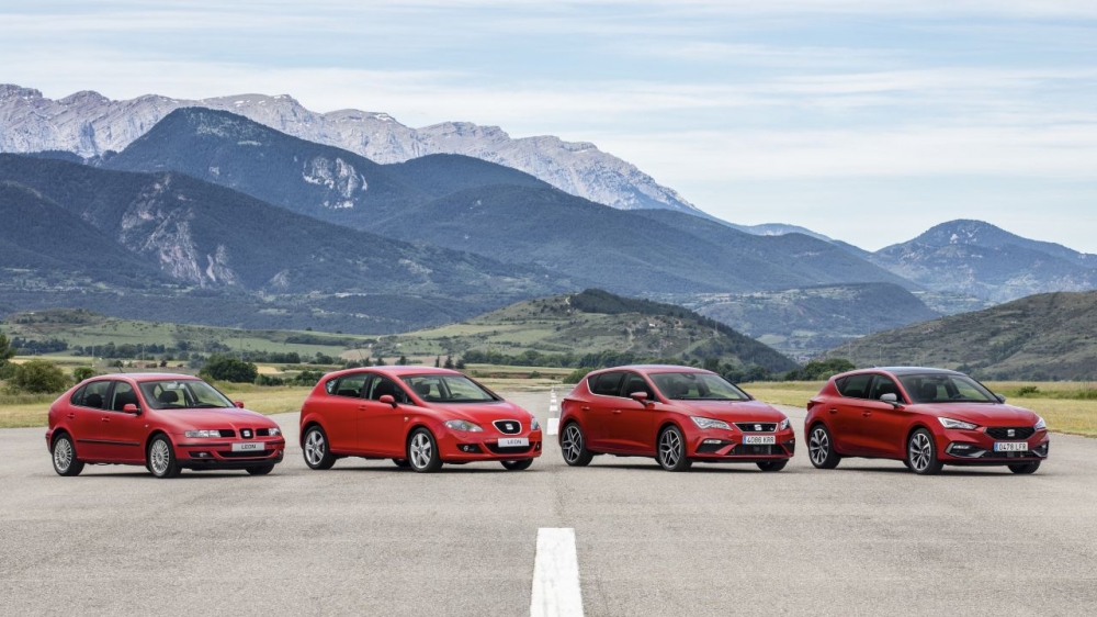 SEAT Leon: 4 pokolenia innowacji