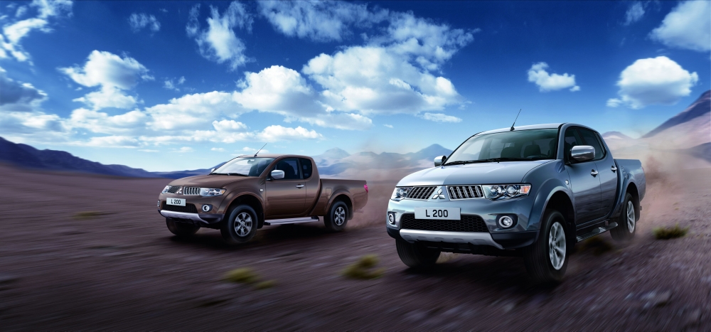 Pojazdy Mitsubishi w akcji pomocy ofiarom trzęsienia ziemi