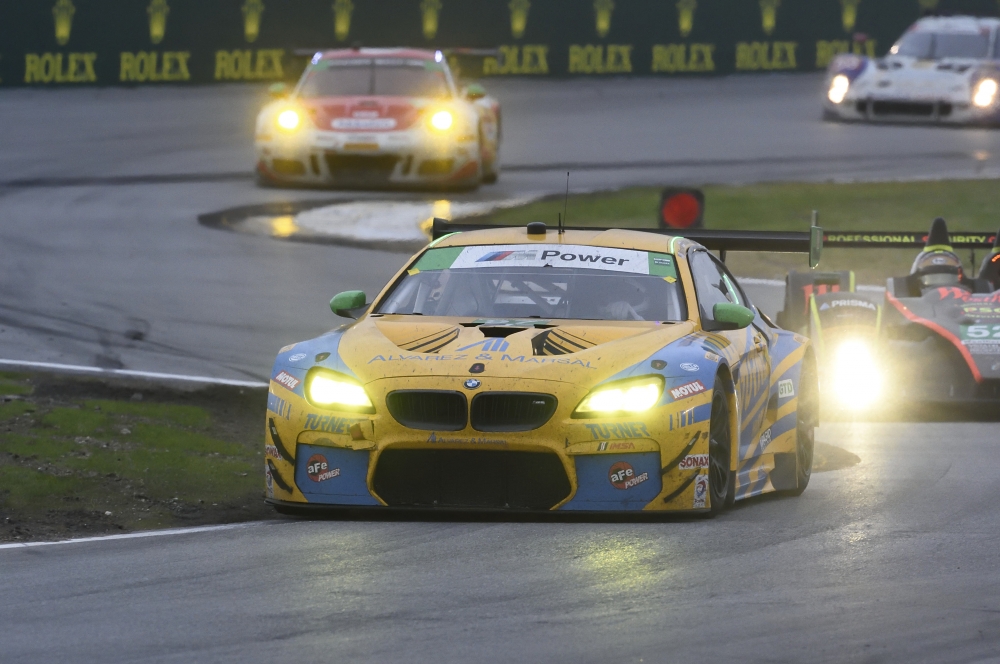 BMW M6 GTLM i BMW M6 GT3 w wyścigu w Daytona