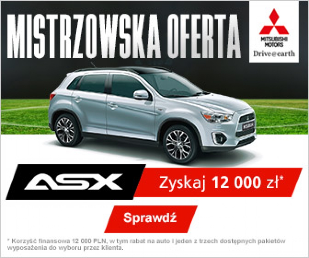 Mistrzowska oferta 2016: nowa kampania reklamowa firmy Mitsubishi Motors