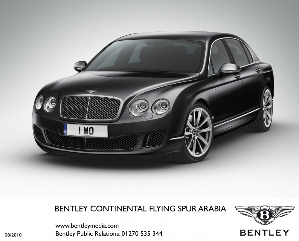 Bentley Flying Spur Arabia - tylko na Bliskim Wschodzie