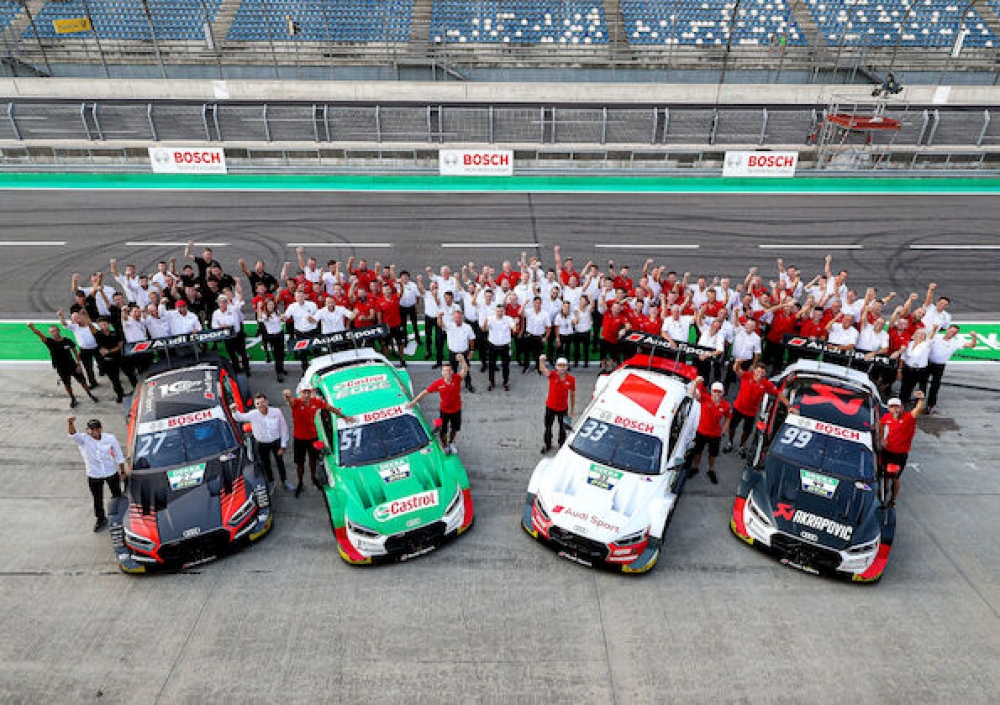 Ostatni wyścig Audi RS 5 DTM