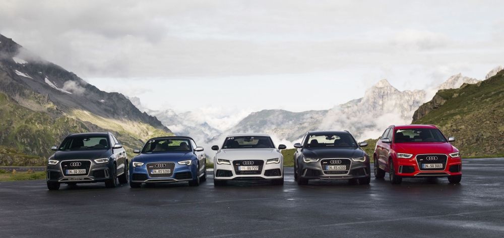 Rajd Audi Land of quattro Alpen Tour 2013