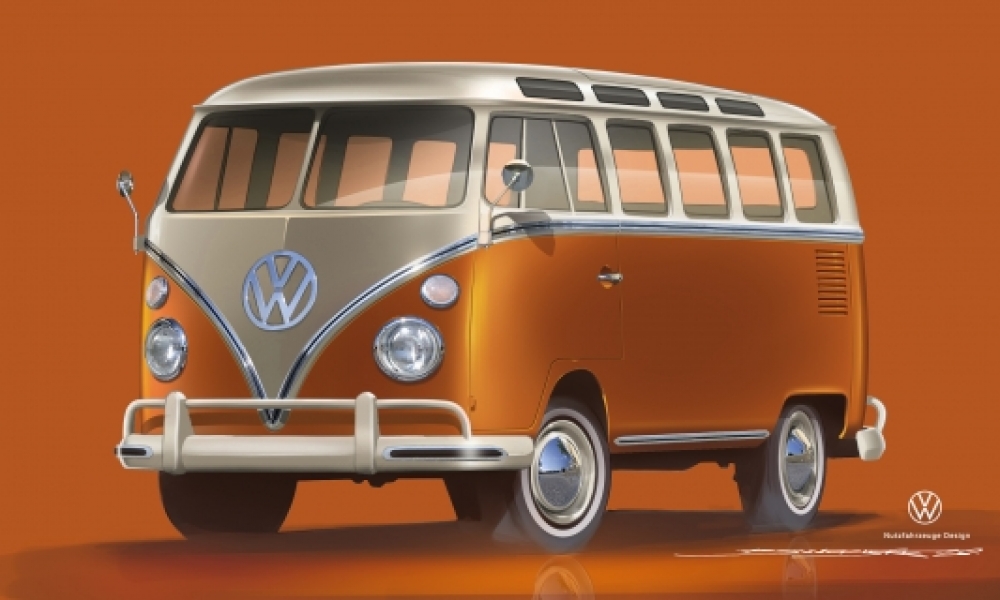 Światowa premiera na Techno Classica 2020: e-BULLI ukazuje jaka będzie przyszłość klasycznych modeli samochodów