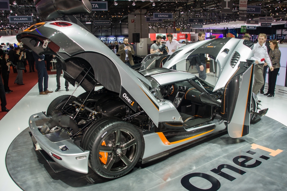 Koenigsegg One:1 w Genewie