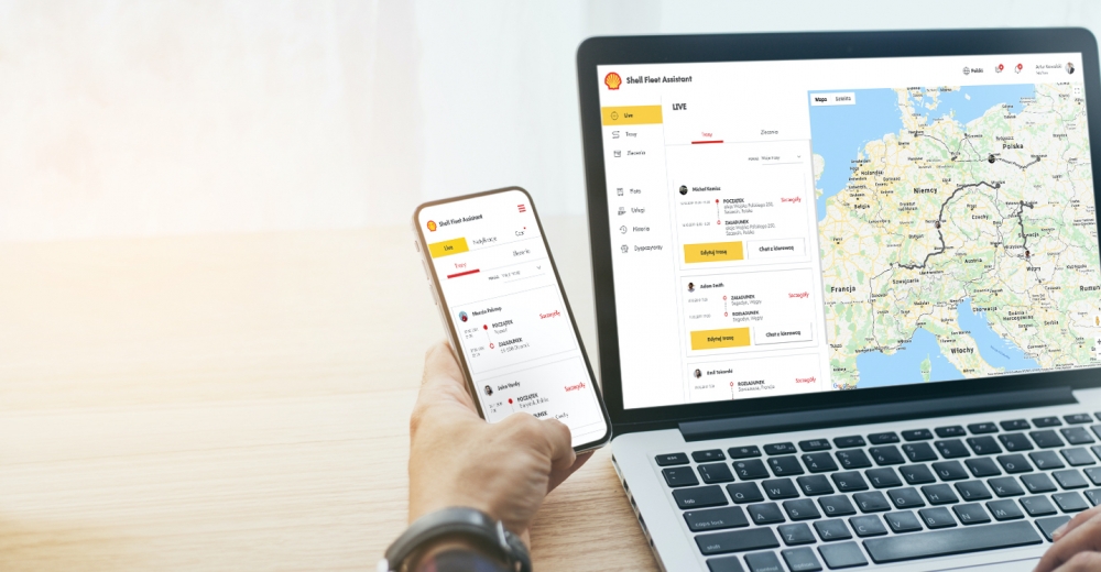 Aplikacja Shell Fleet Assistant ułatwi zarządzanie flotą