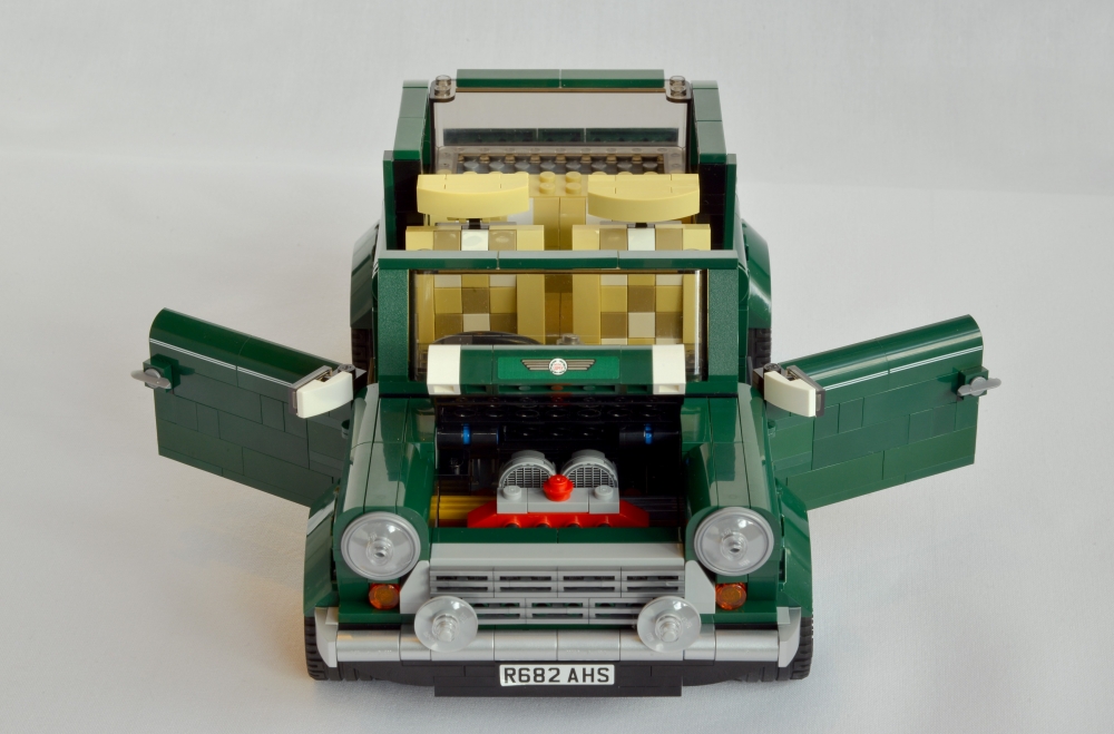 Mini Cooper z klocków LEGO