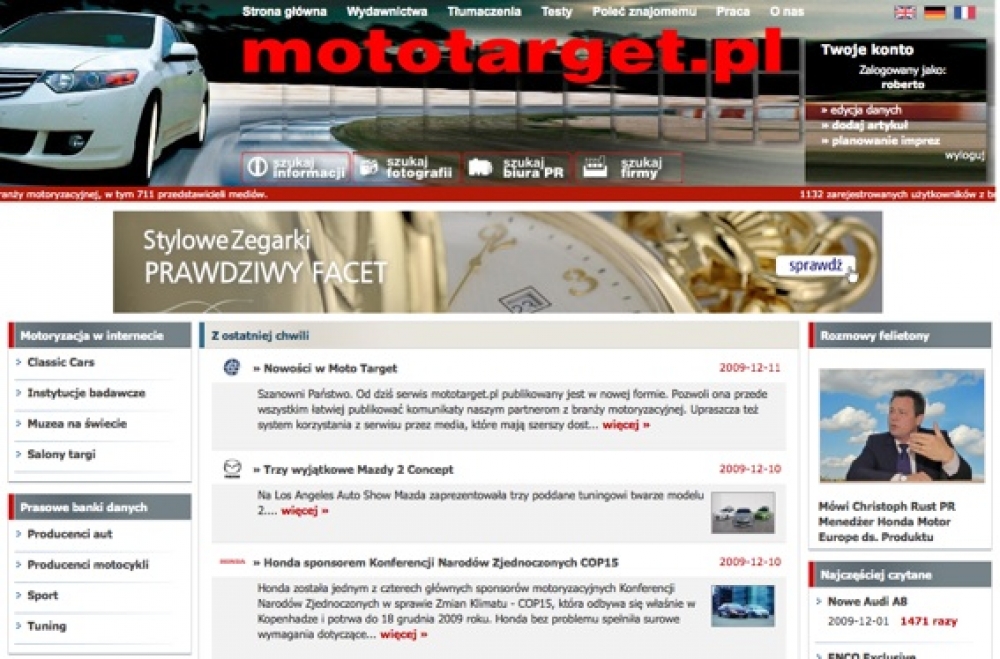Nowości w Moto Target