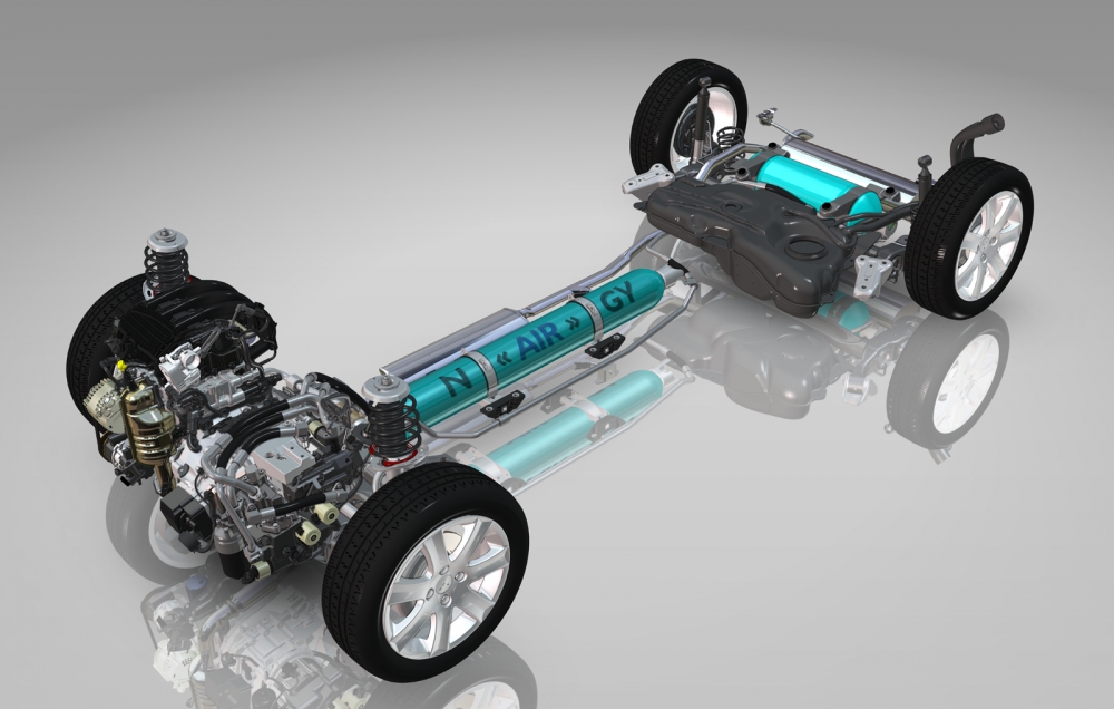 Peugeot 2008 HYbrid Air - napęd hybrydowy nowej generacji