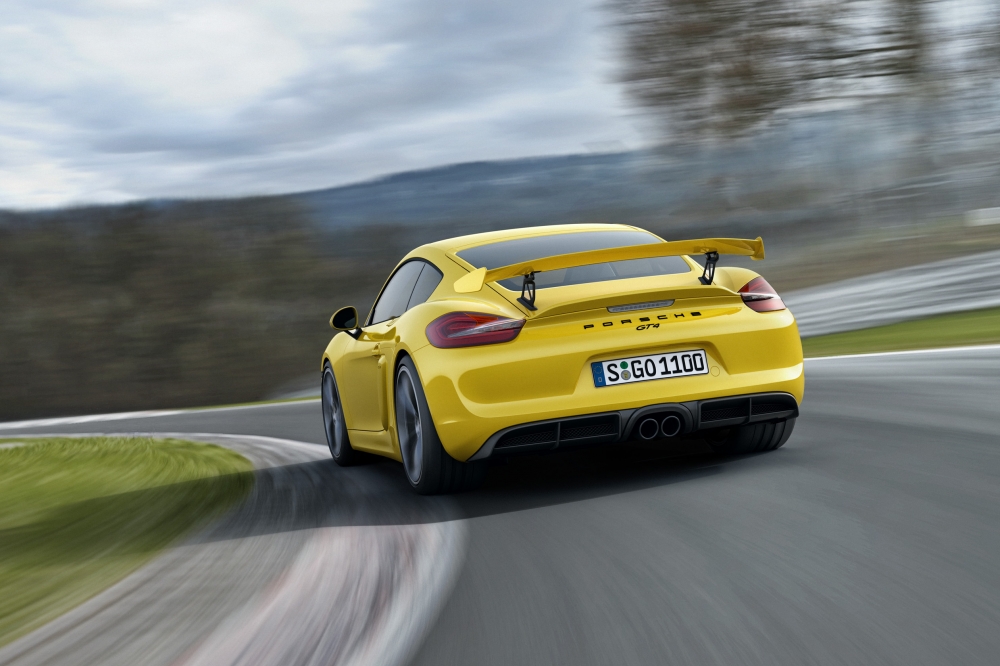 Torowe Porsche Cayman GT4 - pierwsze testy