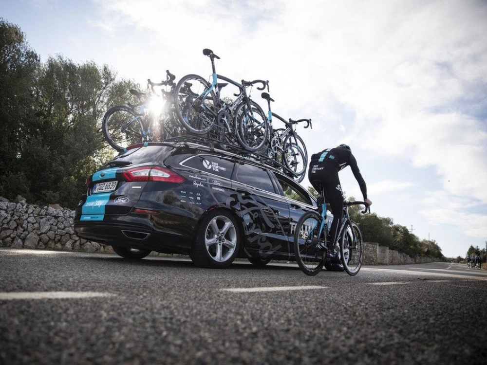 Ford partnerem zespołu kolarskiego Team Sky