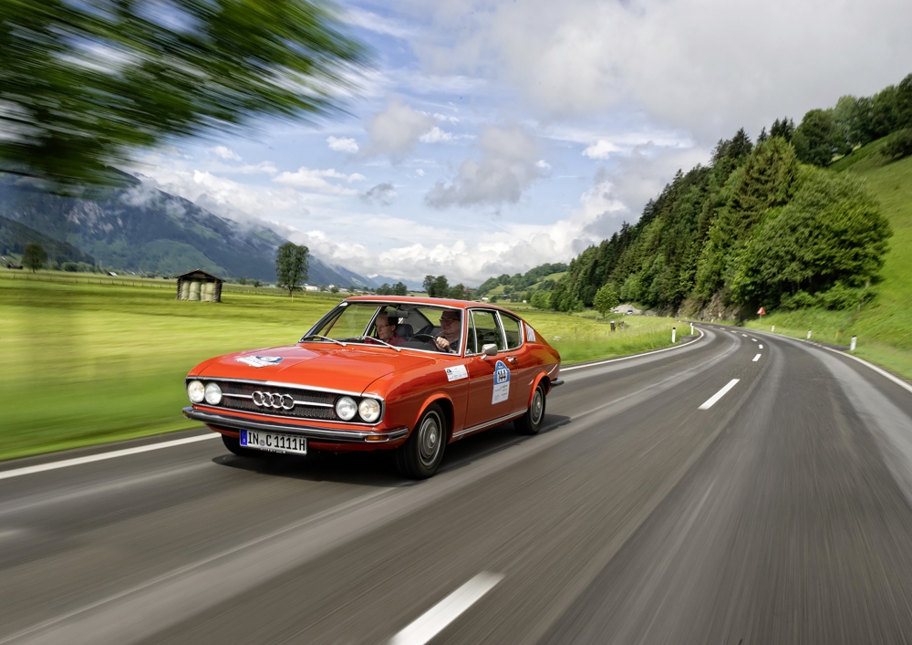 Audi w wersjach coupe - ekspozycja w Audi museum mobile