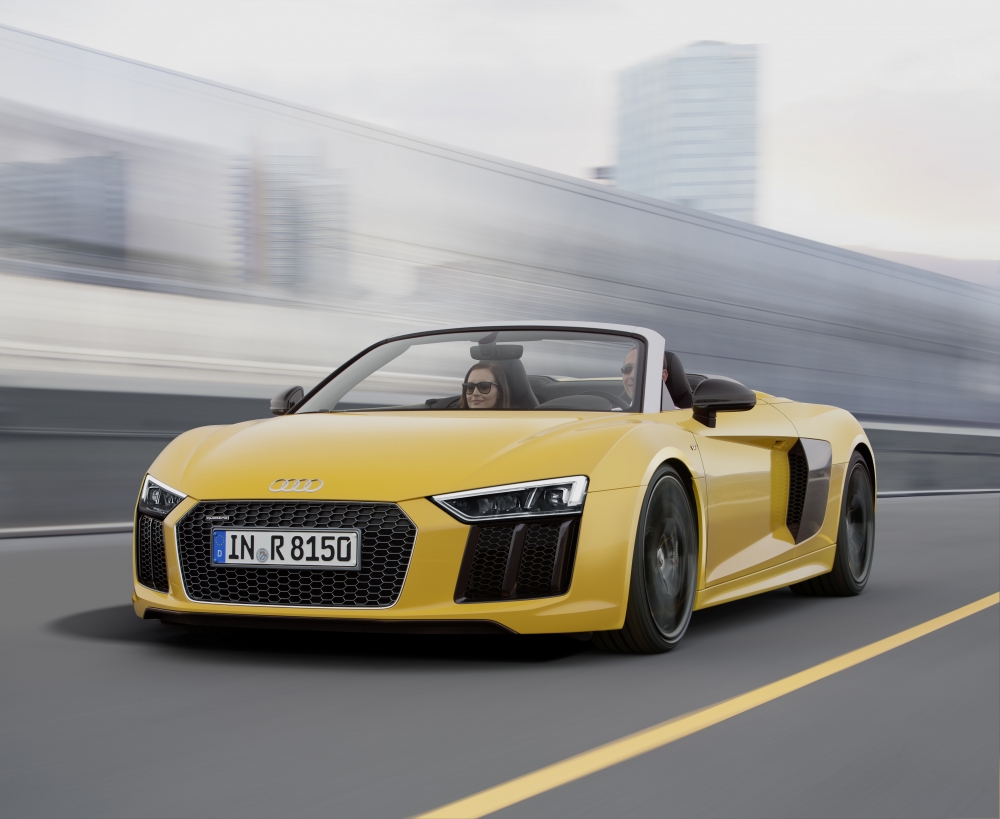 Audi R8 Spyder V10: premiera na New York International Auto Show