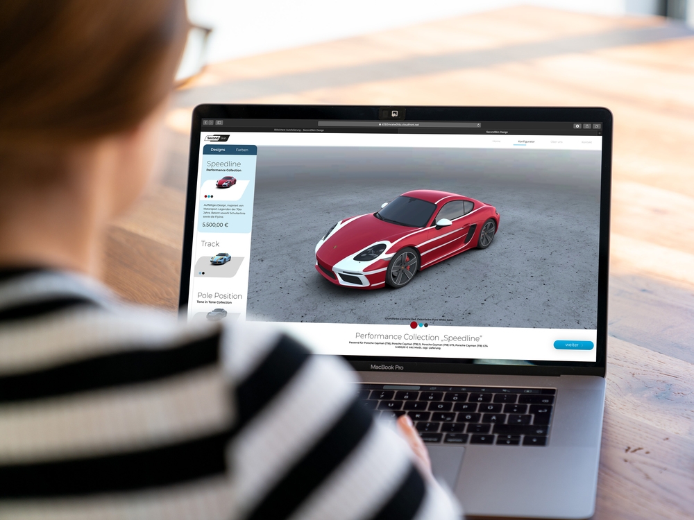 Porsche Second Skin: zaprojektuj barwy swojego samochodu