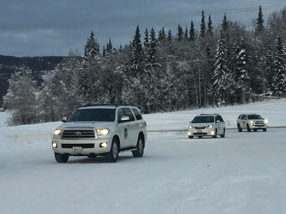Europejski etap długodystansowego testu drogowego Toyoty